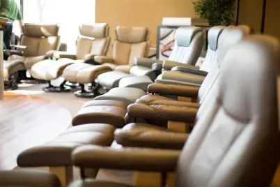 recliners in the store